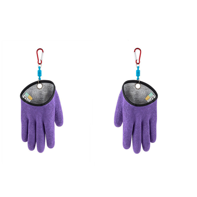Guantes de pesca profesionales antideslizantes – protección y agarre seguro