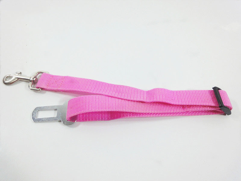 Cinturón de seguridad ajustable para perros – Material PP resistente y multicolor