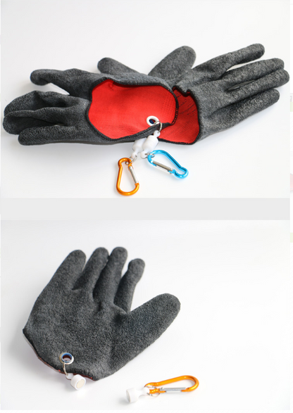 Guantes de pesca profesionales antideslizantes – protección y agarre seguro