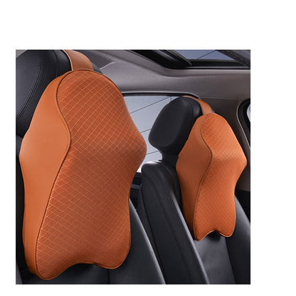 Almohada Cervical Viscoelástica para Coche – Soporte Ergonómico y Funda Lavable
