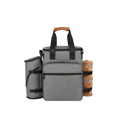 Bolso de viaje para comida de mascotas – Material Oxford resistente y capacidad de 5–6 L