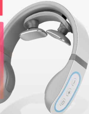 Masajeador cervical inalámbrico 4D – Alivio del dolor muscular y relajación con calor terapéutico