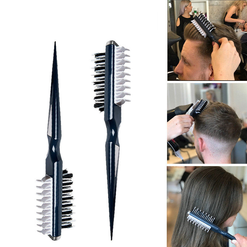 Peine voluminizador profesional New Style Comb con cerdas naturales