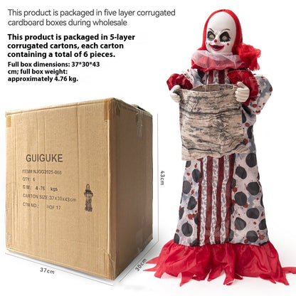 Muñeca Eléctrica Dulcera – Figura Decorativa Animada de Halloween