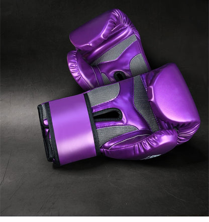 Guantes de boxeo profesionales – Entrenamiento sanda para hombre y mujer