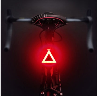 Luz trasera USB para bicicleta – LED recargable y resistente al agua