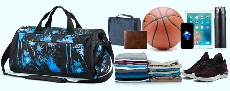 Bolso deportivo fitness para hombre – tejido Oxford impermeable