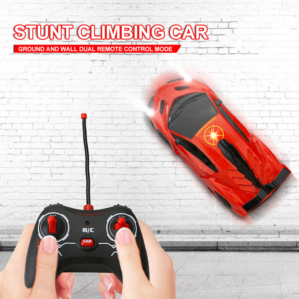 Coche de Escalada por Pared con Control Remoto – Vehículo Antigravedad con Luces LED