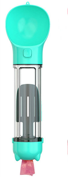 Botella de agua multifuncional para perros – Portátil, ligera y a prueba de fugas