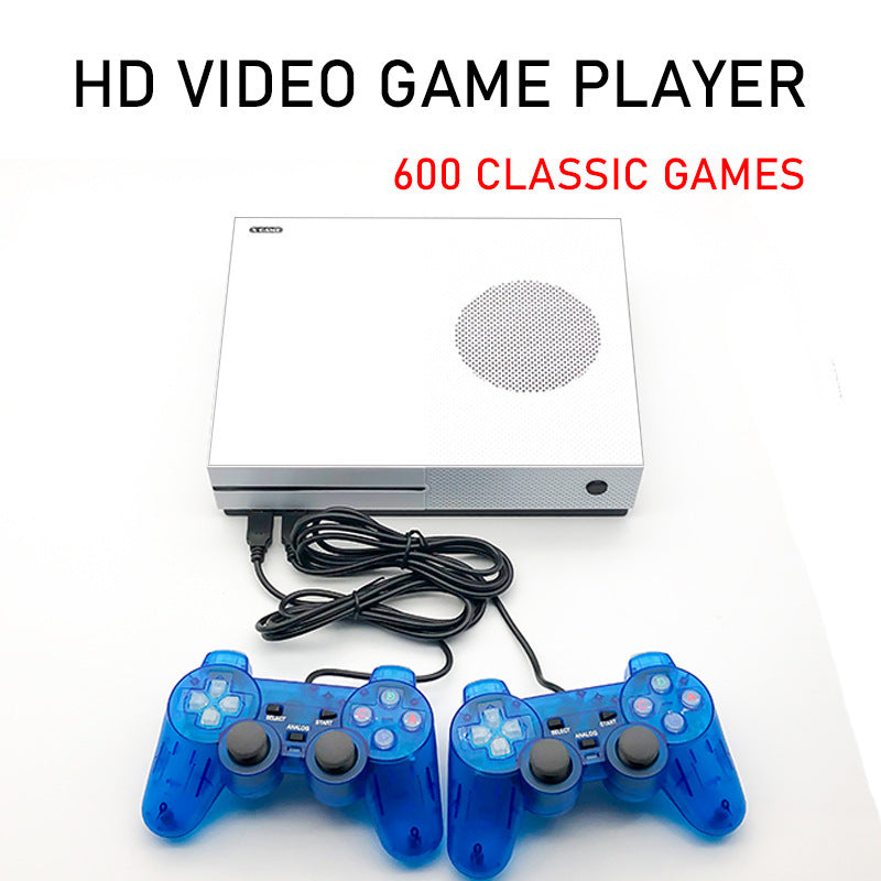 Consola arcade Xgame con mandos con cable y conexión HDMI para juegos retro.