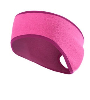 Cinta deportiva térmica unisex – Banda elástica con forro polar para running, fitness y yoga