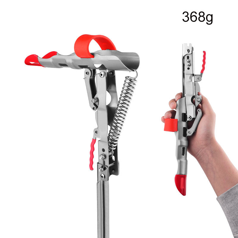 Soporte automático para caña de pescar de acero inoxidable – con resorte y sensibilidad ajustable