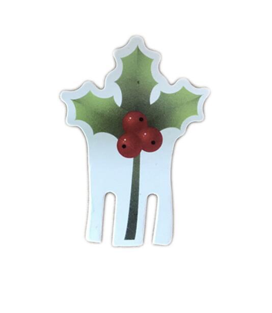 set de 10 mini gorros de Papá Noel rojos para decorar copas de vino o champán en tela no tejida