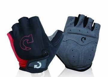 Guantes de ciclismo cortos antideslizantes – Transpirables con acolchado ergonómico