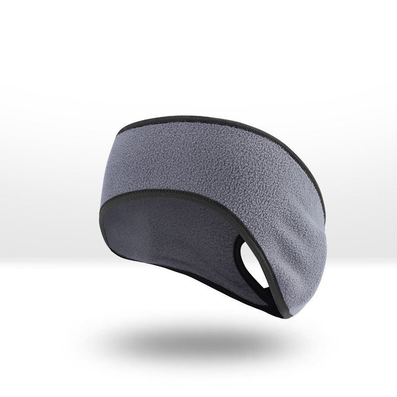 Cinta deportiva térmica unisex – Banda elástica con forro polar para running, fitness y yoga