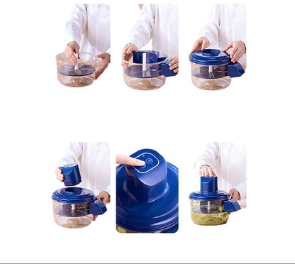 Pelador Automático de Uvas y Frutas Pequeñas – Eléctrico y Recargable USB 50W