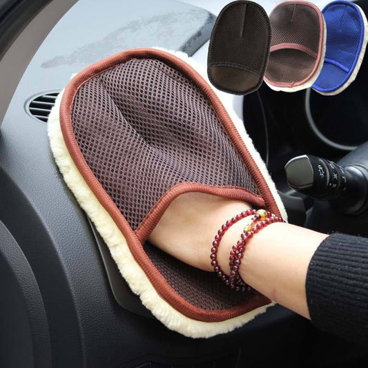 Guantes de lavado de autos de pelo suave 🧤🧽🚘