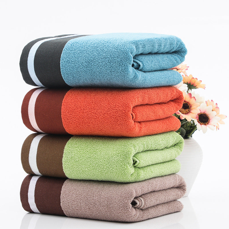 Toalla de baño 100 % algodón — Suave, absorbente y de alta calidad
