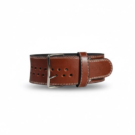 Cinturón de levantamiento de cuero – Soporte lumbar deportivo