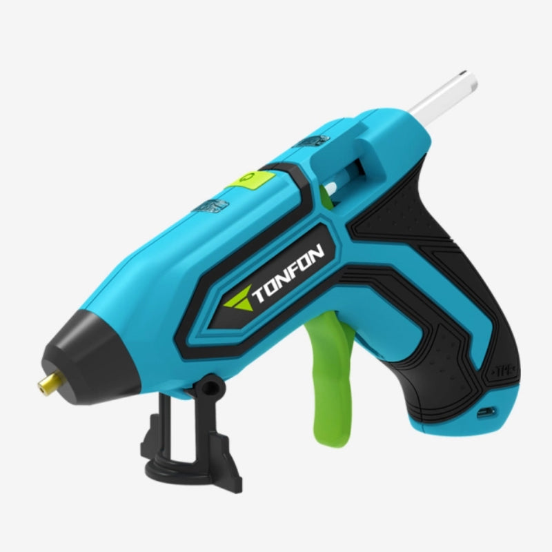 Pistola inalámbrica de silicona caliente – Recargable, ergonómica y de calentamiento rápido