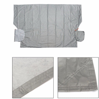 Protector magnético de parabrisas 4 estaciones – Anti sol, nieve y escarcha con cubrespejos integrados