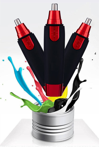 Recortadora eléctrica de vello — Nariz, orejas y cejas para hombre y mujer