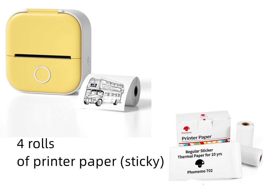 🏷️🖨️ Mini Impresora Portátil Térmica de Etiquetas – Bluetooth Compatible 📲 – Tendencia 2026 ✨