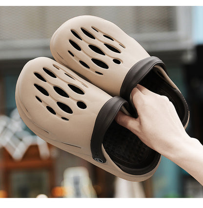 Sandalias unisex para playa — Diseño tipo slip-on de uso interior y exterior en EVA