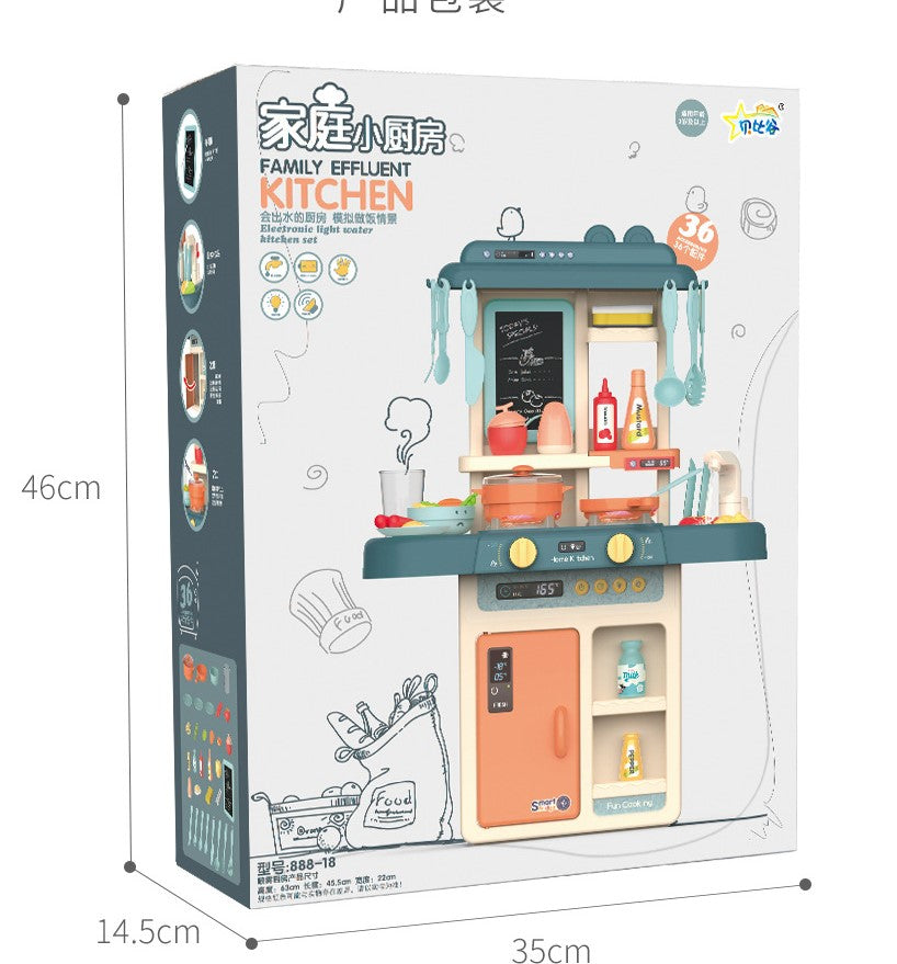 Juguete de Cocina Infantil con Efecto de Vapor – Juego de Simulación Educativo