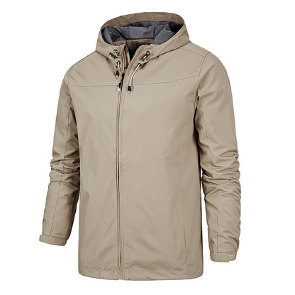 Chaqueta de montaña impermeable y cortaviento para hombre – uso en 4 estaciones