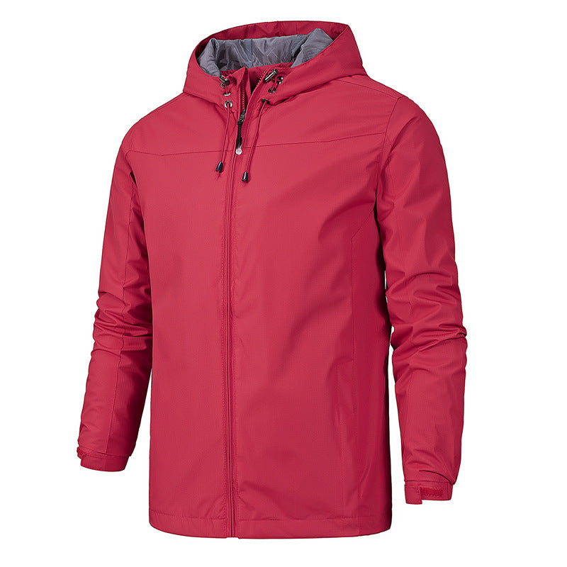 Chaqueta de montaña impermeable y cortaviento para hombre – uso en 4 estaciones