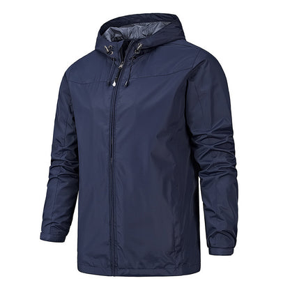 Chaqueta de montaña impermeable y cortaviento para hombre – uso en 4 estaciones