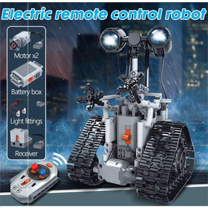 Robot Eléctrico con Control Remoto – Juguete de Construcción STEM con Bloques