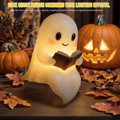 Lámpara Fantasma LED Infantil – Luz Nocturna Cálida Decorativa de Halloween