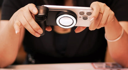 Luz de Relleno Portátil con Bluetooth para Móvil y Conexión Magnética