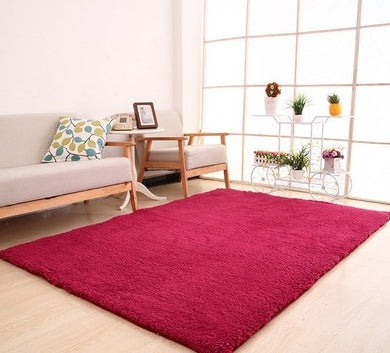 Alfombra suave y acolchada para salón, dormitorio y hogar – estilo moderno antideslizante