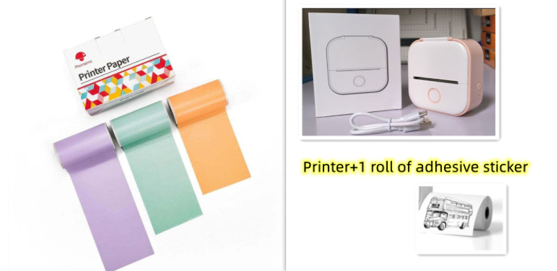 🏷️🖨️ Mini Impresora Portátil Térmica de Etiquetas – Bluetooth Compatible 📲 – Tendencia 2026 ✨