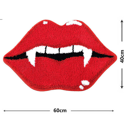 Alfombra de Entrada de Halloween – Diseño Aterciopelado y Decorativo