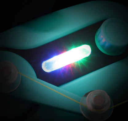 Alarma electrónica de mordida de pez con luz LED y sonido de 80 dB