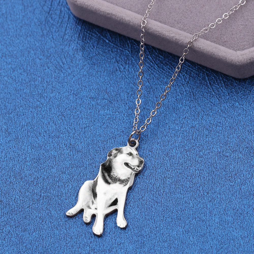 Collar o Llavero Personalizado con Foto en Acero