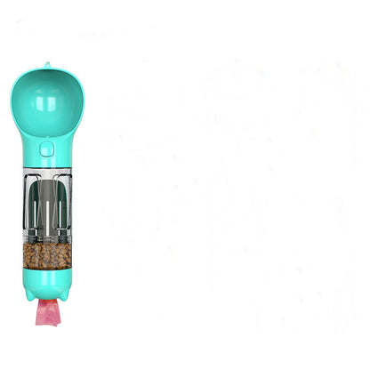 Botella de agua multifuncional para perros – Portátil, ligera y a prueba de fugas