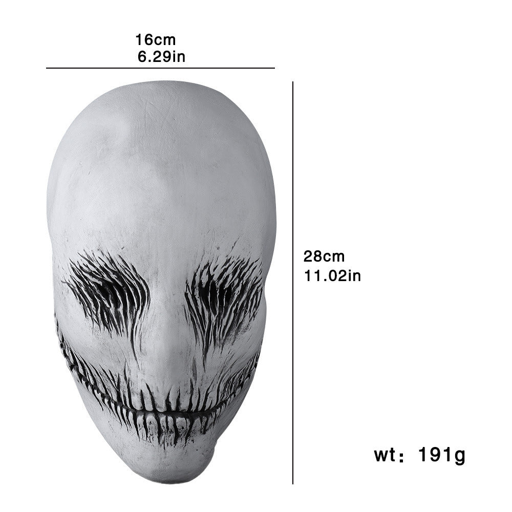 Máscara de Fantasma de Látex – Disfraz de Terror Realista para Halloween y Fiestas