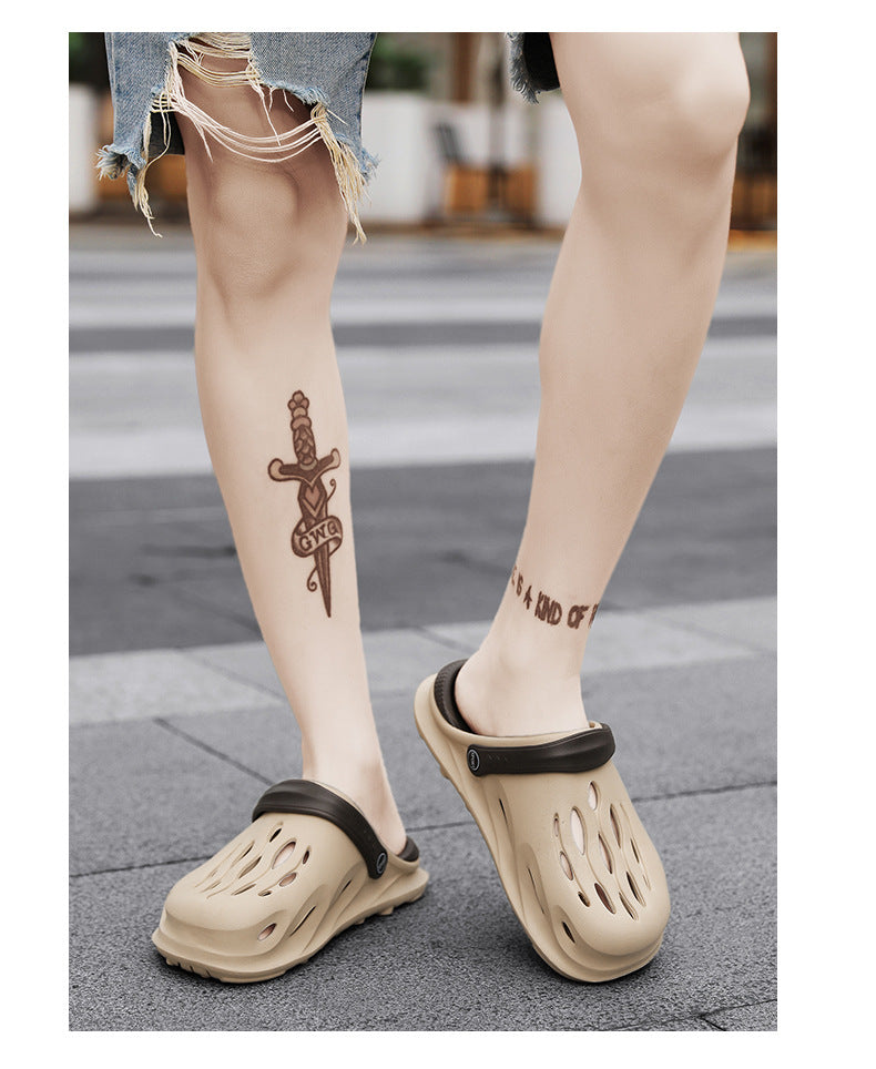 Sandalias unisex para playa — Diseño tipo slip-on de uso interior y exterior en EVA