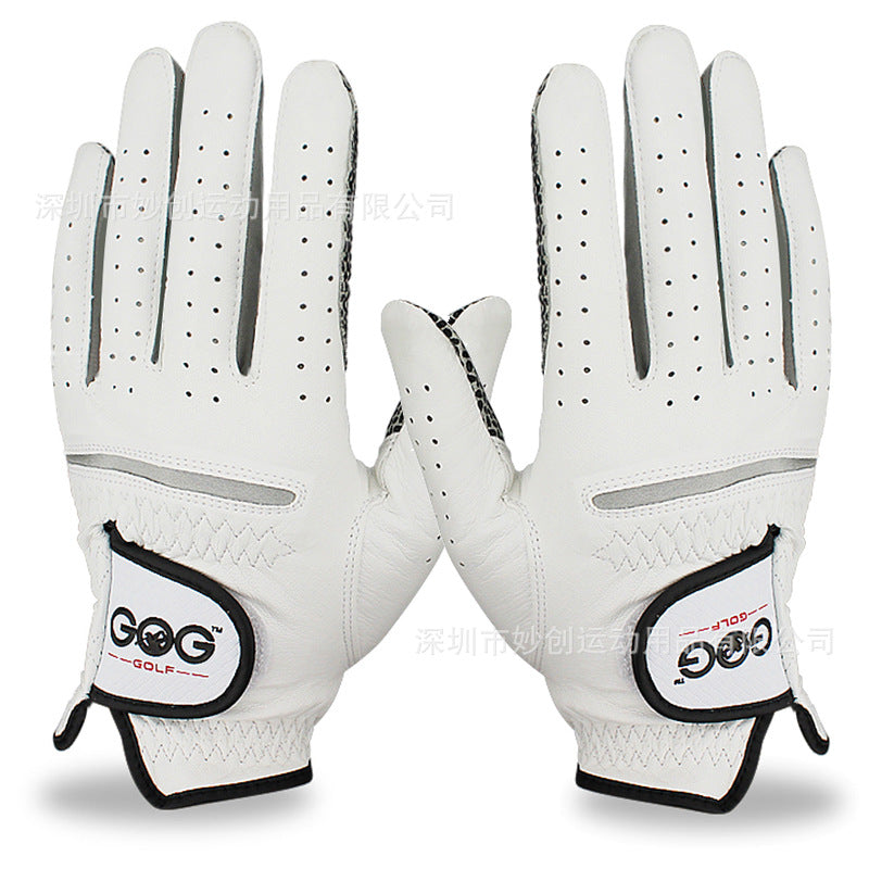 Guante de golf para hombre – Cuero de oveja antideslizante y transpirable