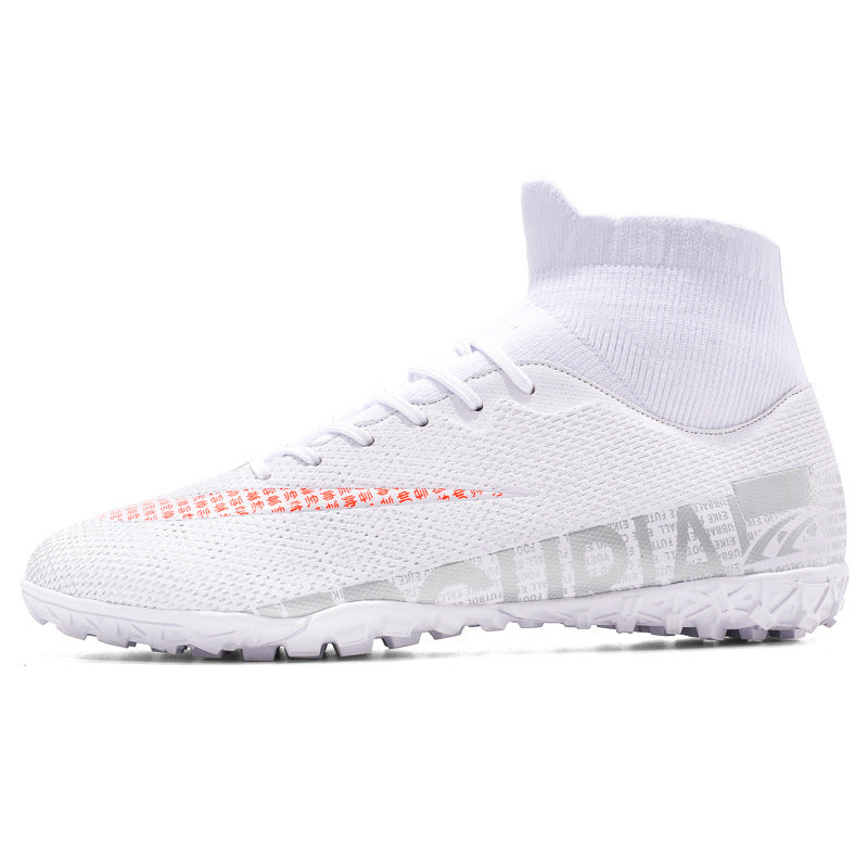 Zapatillas de Fútbol Unisex de Tobillo Alto AG Spikes para Entrenamiento y Competición
