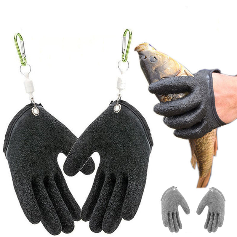 Guantes de pesca profesionales antideslizantes – protección y agarre seguro