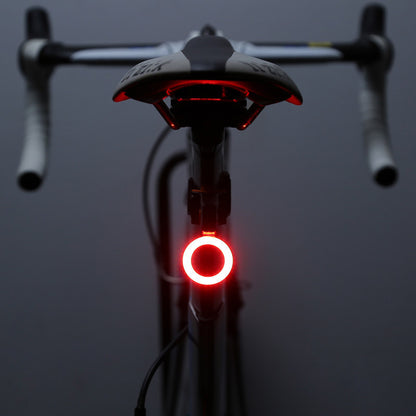 Luz trasera USB para bicicleta – LED recargable y resistente al agua