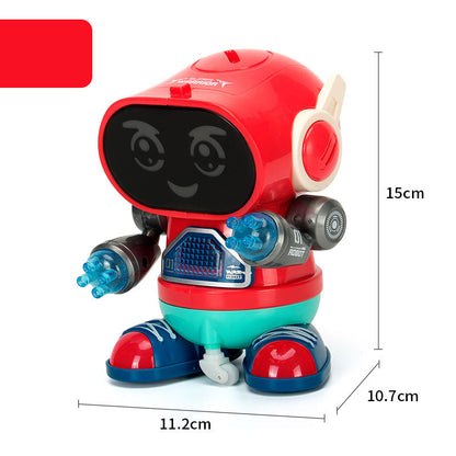 Robot Eléctrico Bailarín con Música y Luces – Juguete Infantil Automático