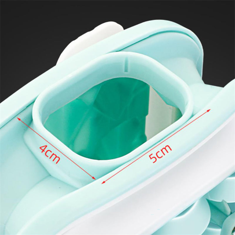 Molde de hielo 2 en 1 — Botella y cubitera de silicona portátil