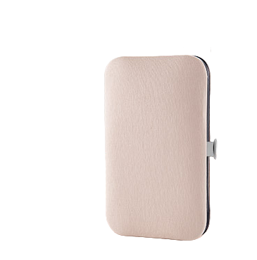 Set Profesional de Manicura y Pedicura en Acero Inoxidable con Estuche de Cuero